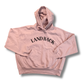 Boxy-Style Women's Pink Rose 2.0 Hoodie