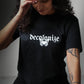 Decolonize Butterfly Boxy Tee | Black